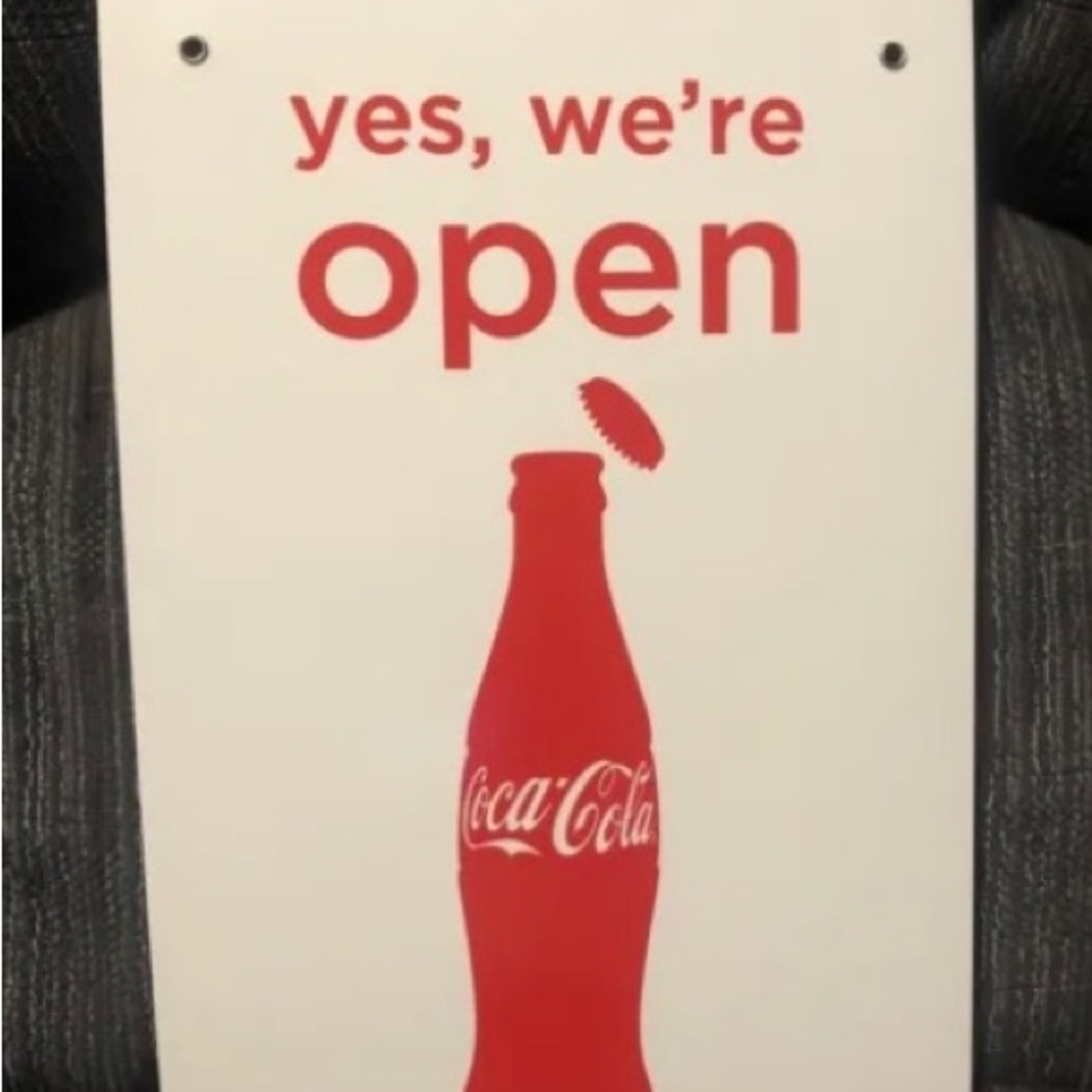 🌟$5 Coca Cola Open/Close sign